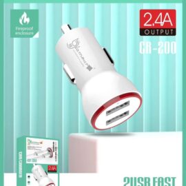 Car USB Fast Car Charger, CR-200 , 2.4A