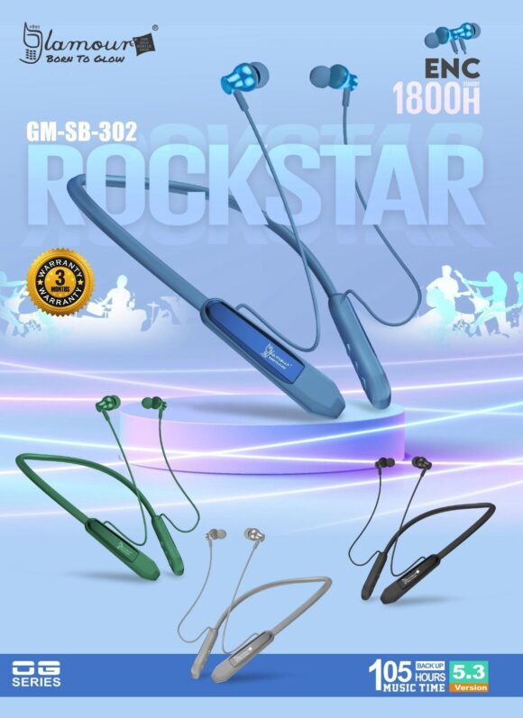 GM-SB-302 Rockstar ENC Wireless Earphone