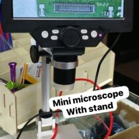 Mini Microscope with Stand, 12MP, 7ench LCD